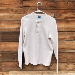 J Crew Waffle Long Sleeve Shirt